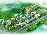 重庆市轻工业学校鸟瞰图